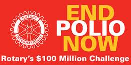 Rotary Club End Polio campaign